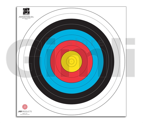 JVD/Decut: Target Face Fita 80 cm - Polyester - Waterproof 